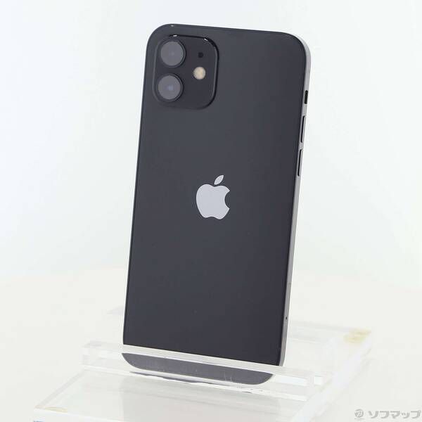 〔 品〕 iPhone 12 128 GB ブラック MGHU 3 J A SIMフリー 297