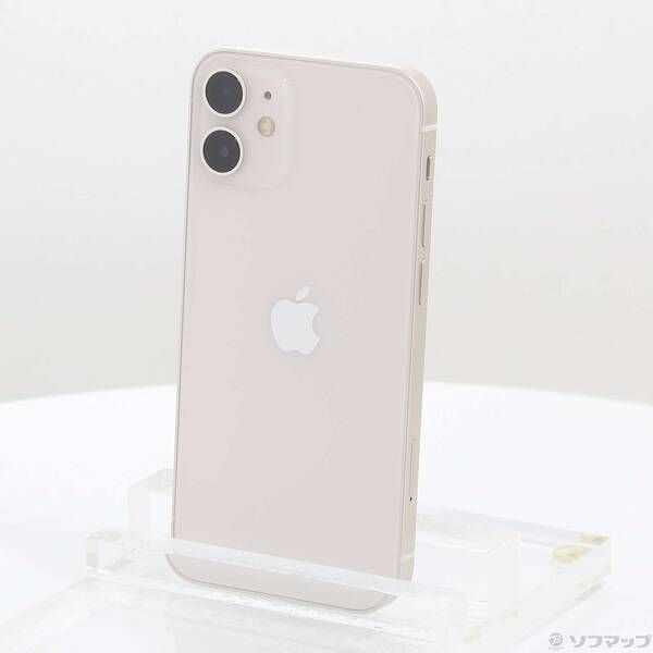 中古品〕 iPhone12 mini 64GB ホワイト MGA63J／A SIMフリー【262