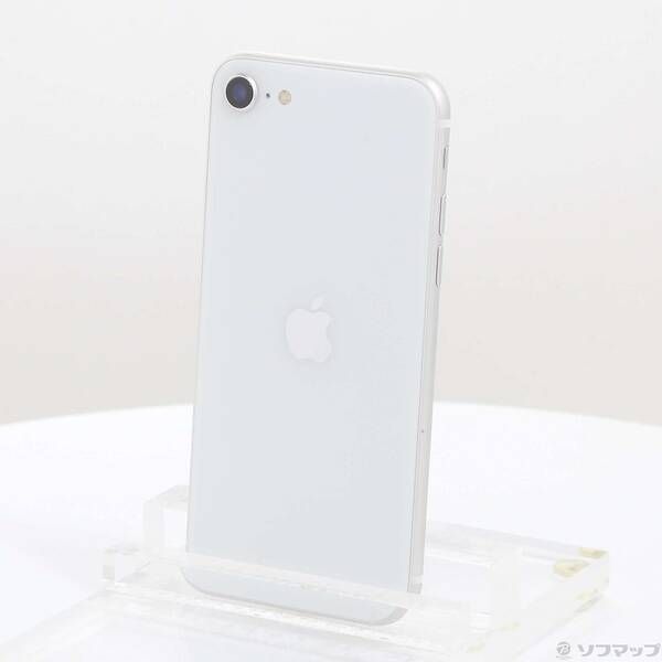 〔 品〕 iPhone SE 第2世代 64 GB ホワイト MHGQ 3 J A SIMフリー 258