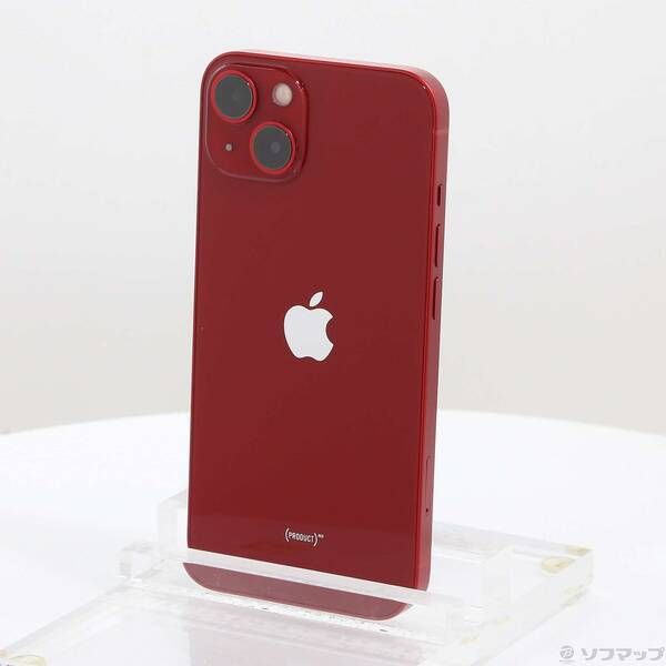 〔 品〕 iPhone 13 128 GB プロダクトレッド MLNF 3 J A SIMフリー 262