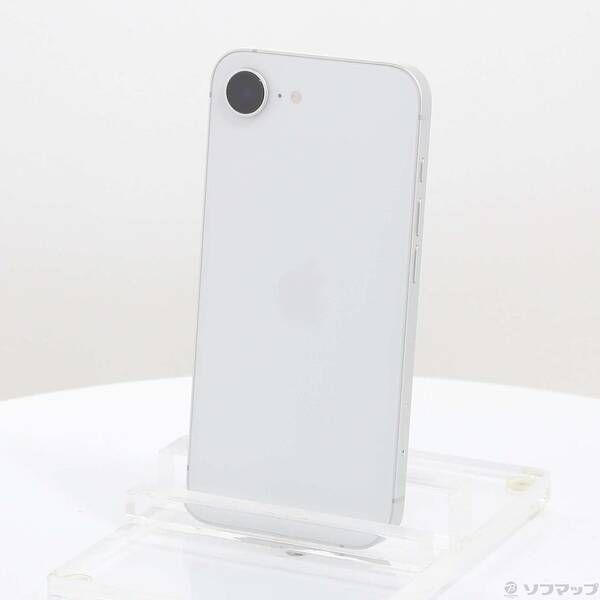 〔 品〕 iPhone 16 e 128 GB ホワイト MD 1 R 4 J A SIMフリー 297