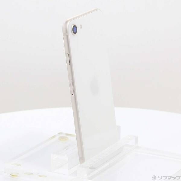 中古品〕 iPhone SE 第3世代 64GB スターライト MMYD3J／A SIMフリー