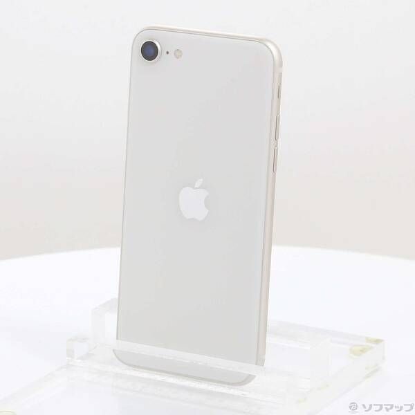 中古品〕 iPhone SE 第3世代 64GB スターライト MMYD3J／A SIMフリー