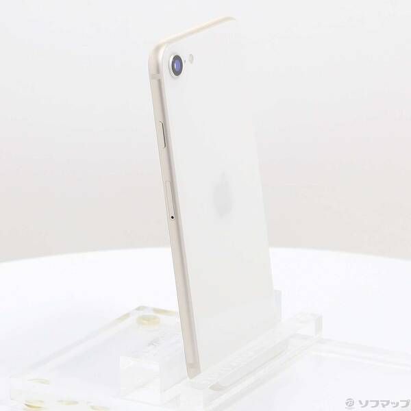 中古品〕 iPhone SE 第3世代 128GB スターライト MMYG3J／A SIMフリー