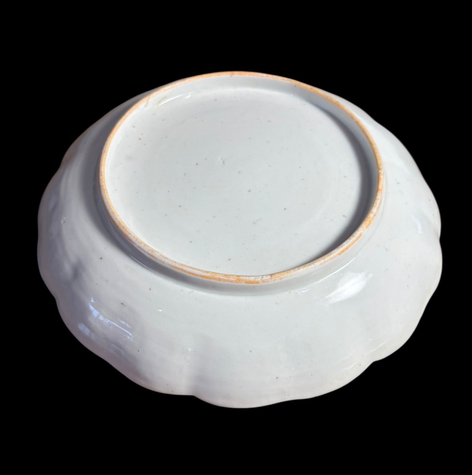 2客セット】 古伊万里 染付 柳 牡丹 色絵 丸皿 取り皿 飾り皿 和食器