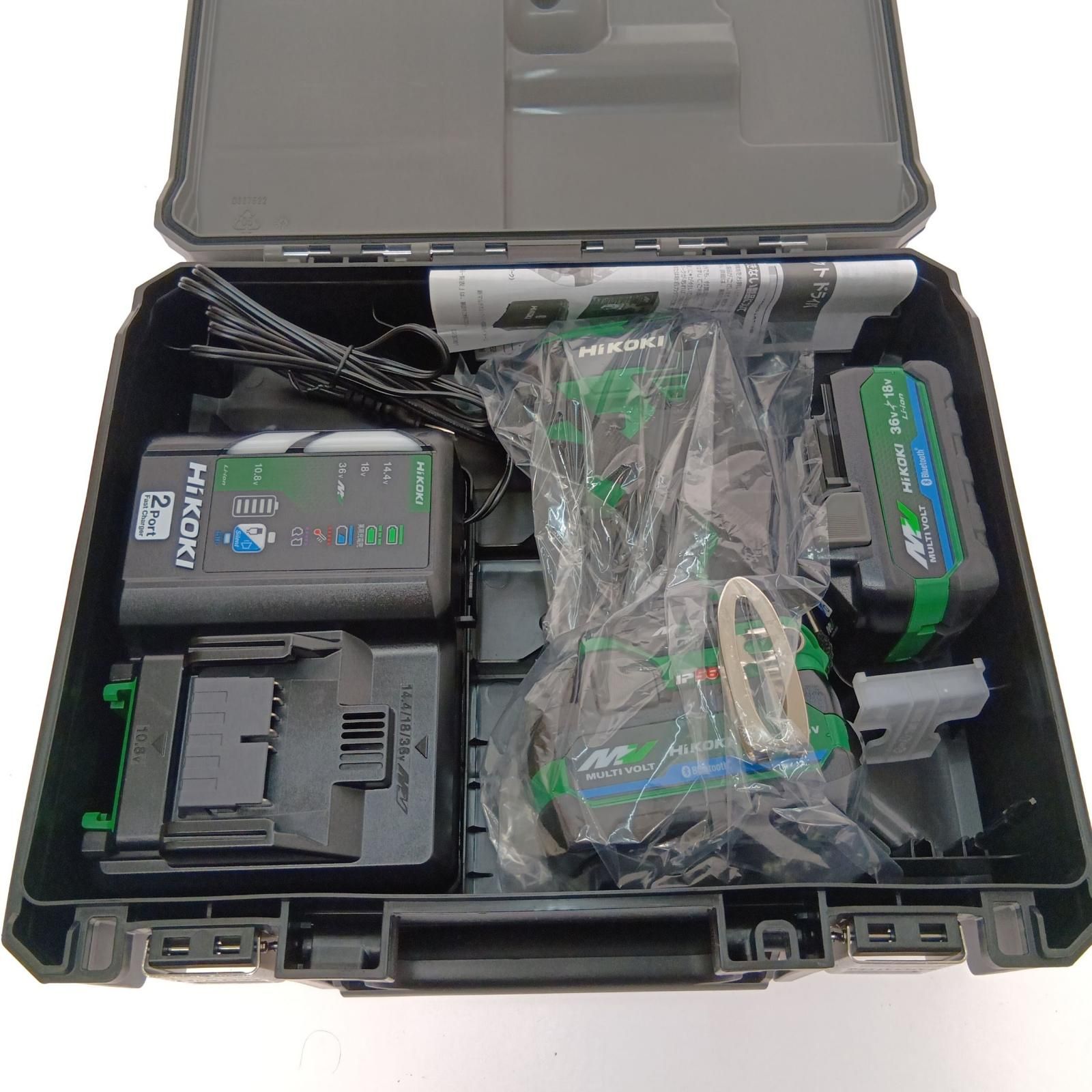 HiKOKI ハイコーキ コードレスインパクトドライバ WH 36 DD 2 XHLSZ