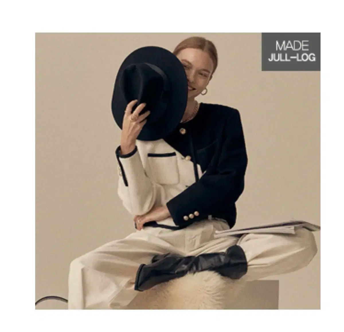 JULL LOG バイ ウールジャケット