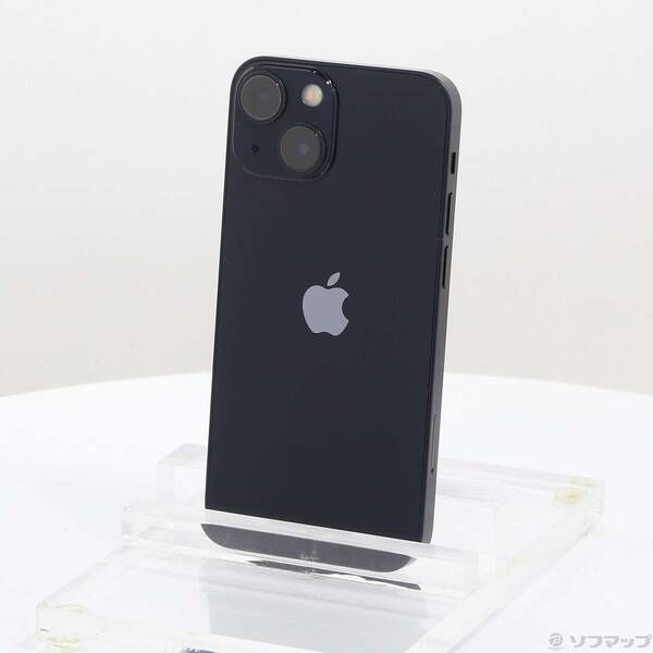 〔 品〕 iPhone 13 mini 128 GB ミッドナイト MLJC 3 J A SIMフリー 258