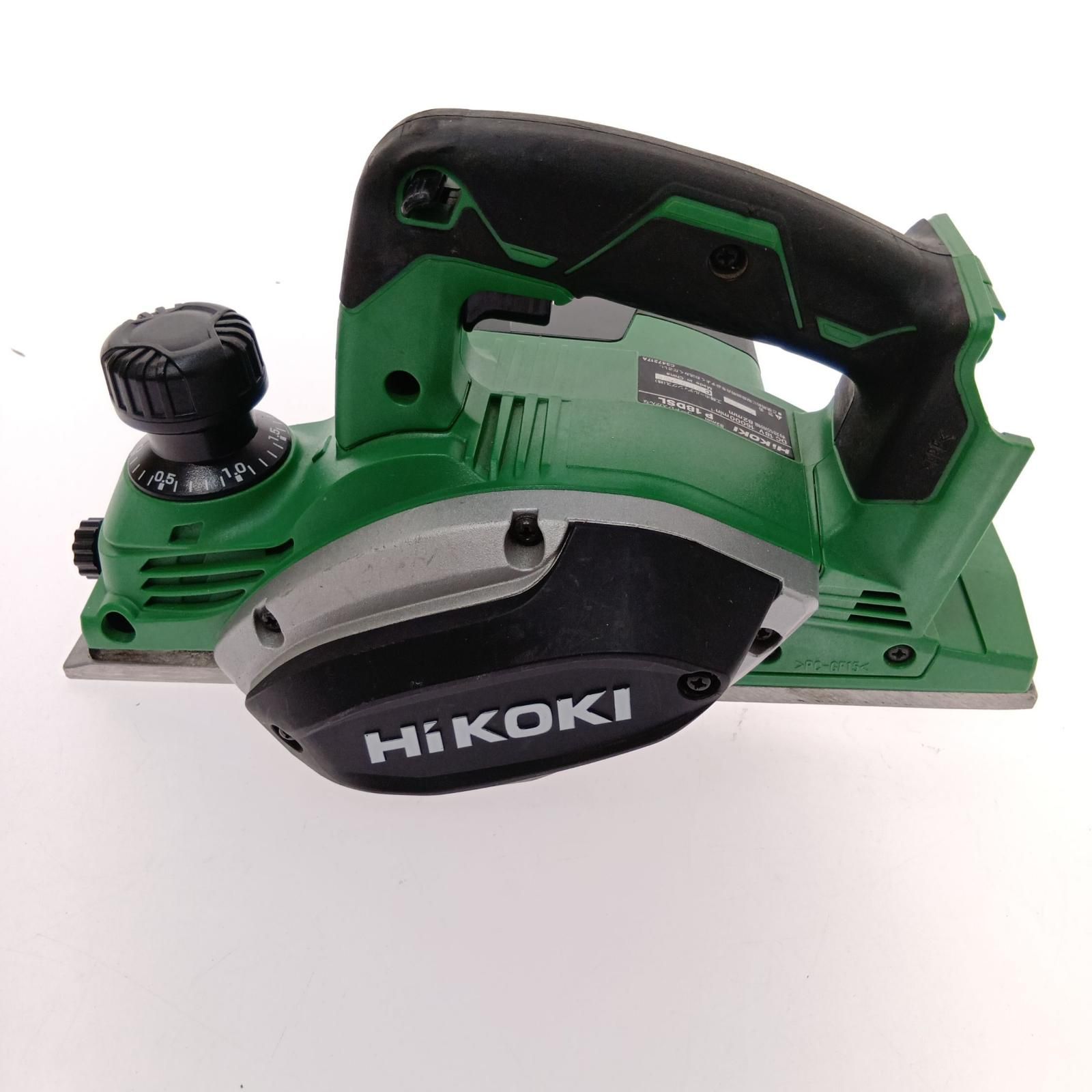 □□HiKOKI ハイコーキ 82ｍｍコードレスかんな P 18 DSL グリーン 本体のみ
