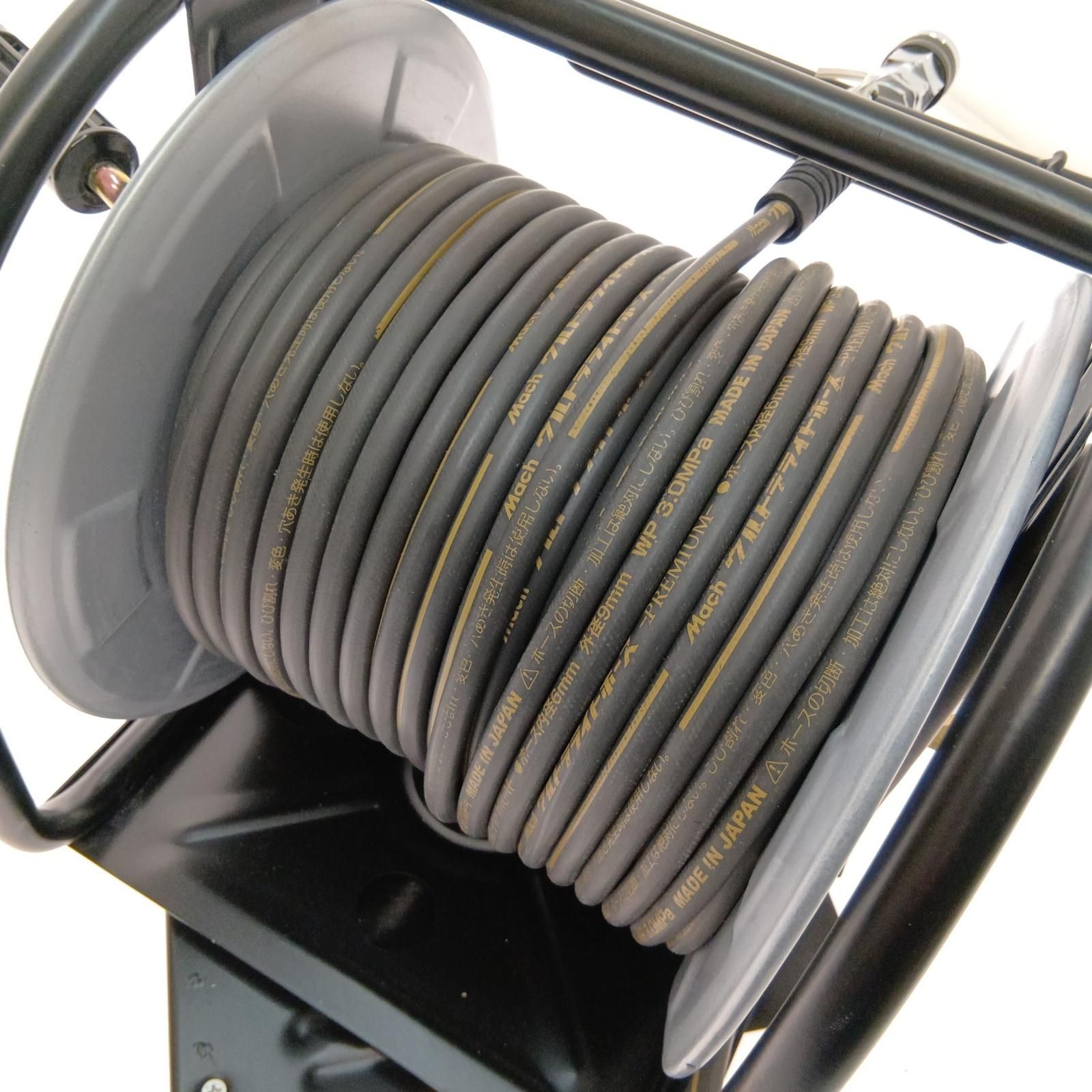 高圧用エアーホースドラム