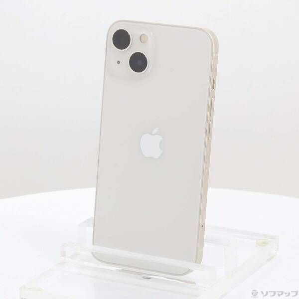 中古品〕 iPhone13 128GB スターライト MLND3J／A SIMフリー【251