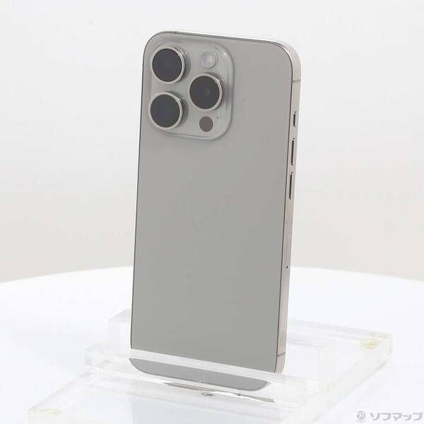 〔 品〕 iPhone 15 Pro 256 GB ナチュラルチタニウム MTUF 3 J A SIMフリー 276