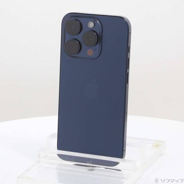 〔 品〕 iPhone 15 Pro 128 GB ブルーチタニウム MTUA 3 J A SIMフリー 258