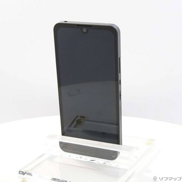 未使用品〕 未使用品 AQUOS wish 64GB チャコール SBAQWISH Softbank