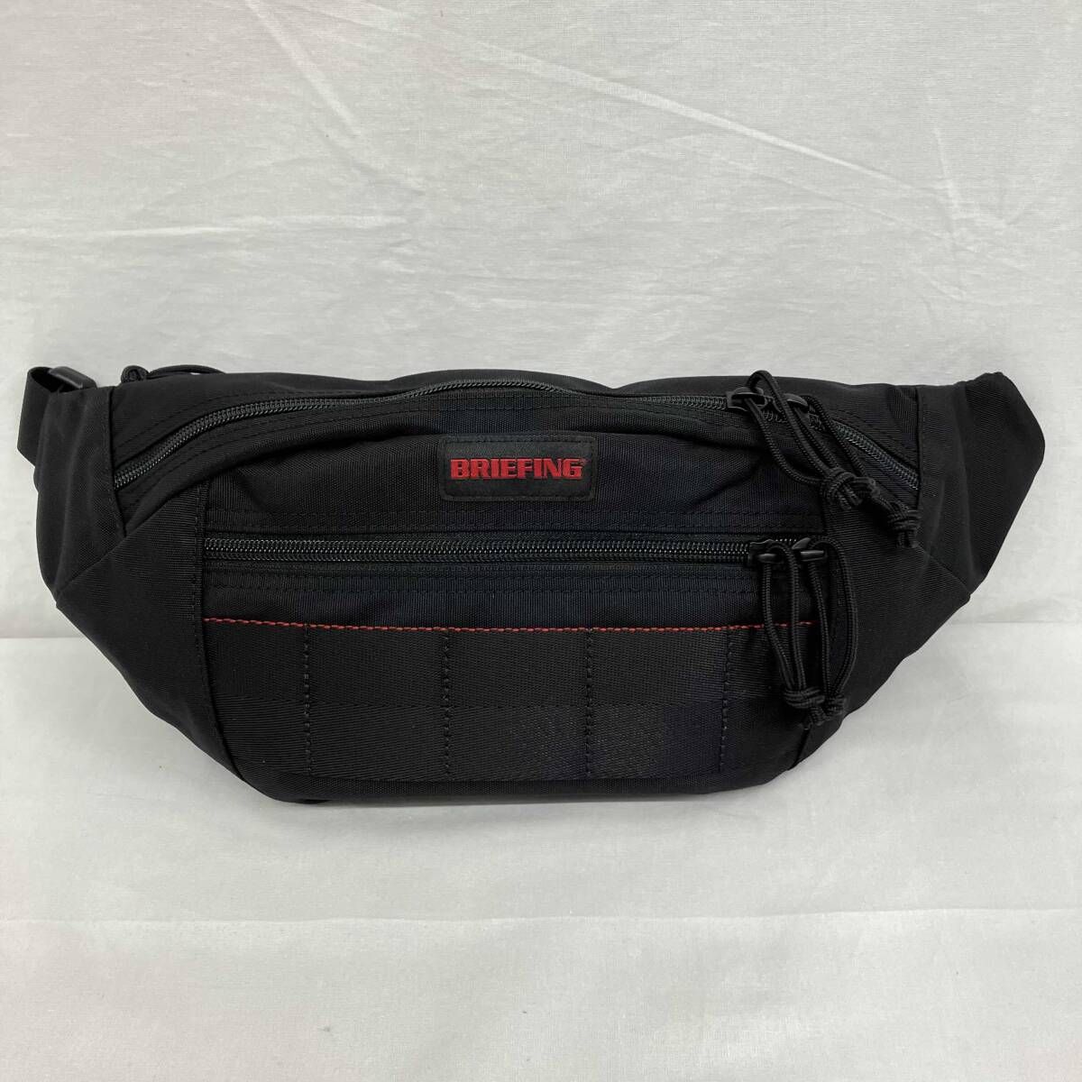 ブリーフィング ボディバッグ ブラック