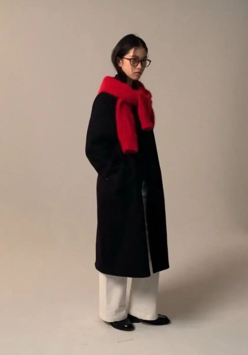  レター キャロル ホールガーメント ニット レッド 長袖 ニット セーター