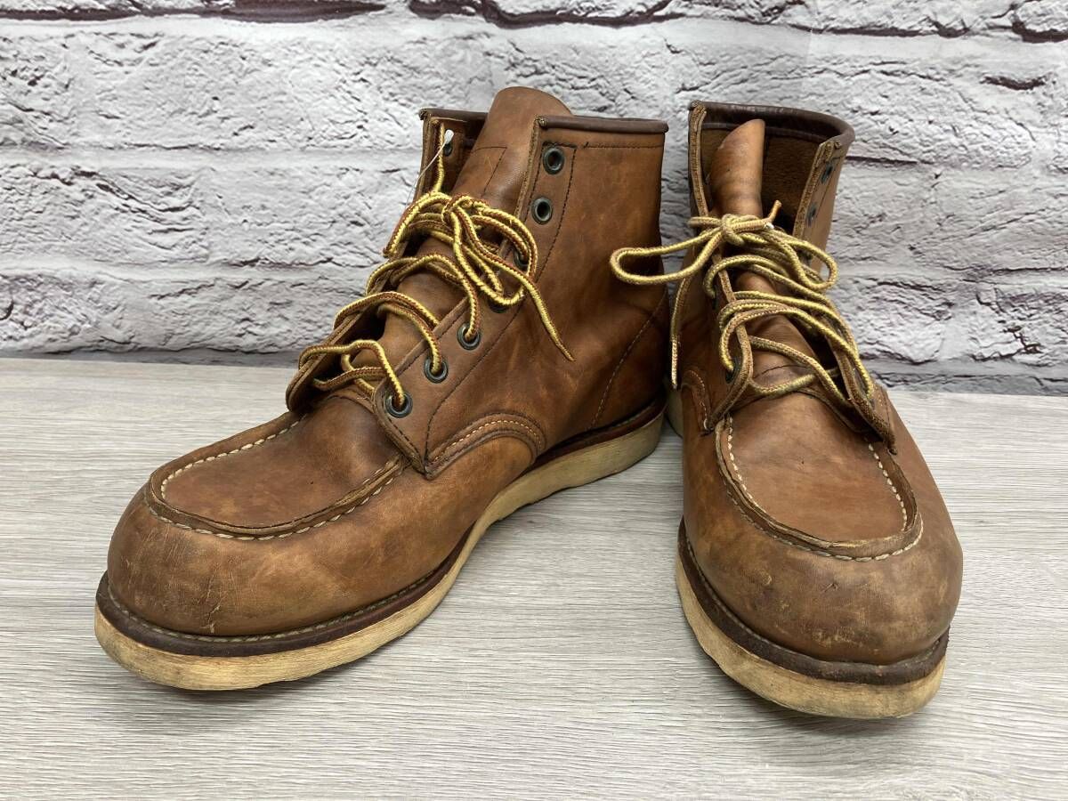 RED WING 875 アイリッシュセッタ- 07年 ワ-クブ-ツ 表記サイズUS 10 ブラウン