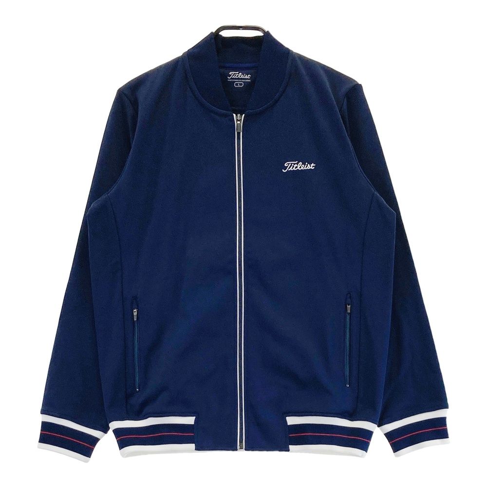 サイズ：L TITLEIST タイトリスト 裏起毛 長袖ジップジャケット