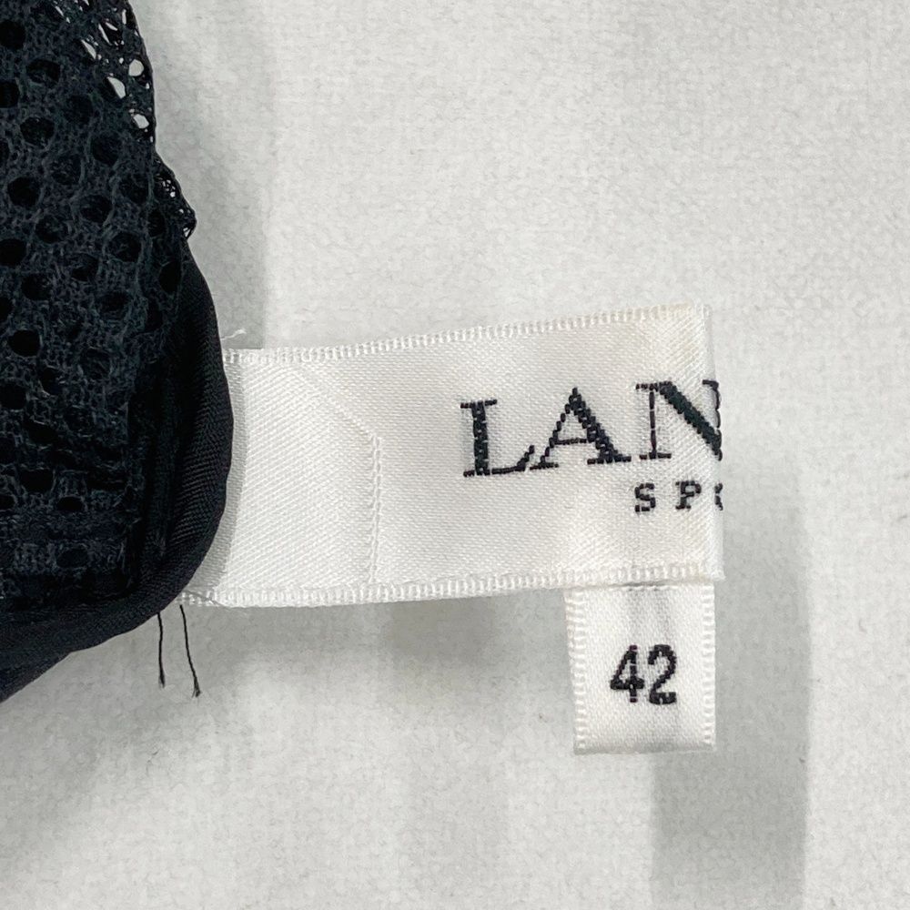 ランバンスポーツ　42 サイズ：42 LANVIN SPORT ランバン スポール メッシュ切替 ジップ