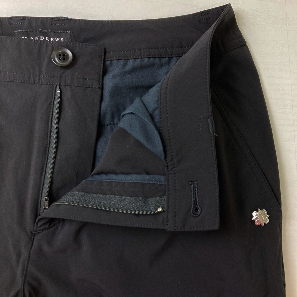 サイズ：L ST ANDREWS セントアンドリュース パンツ ブラック系