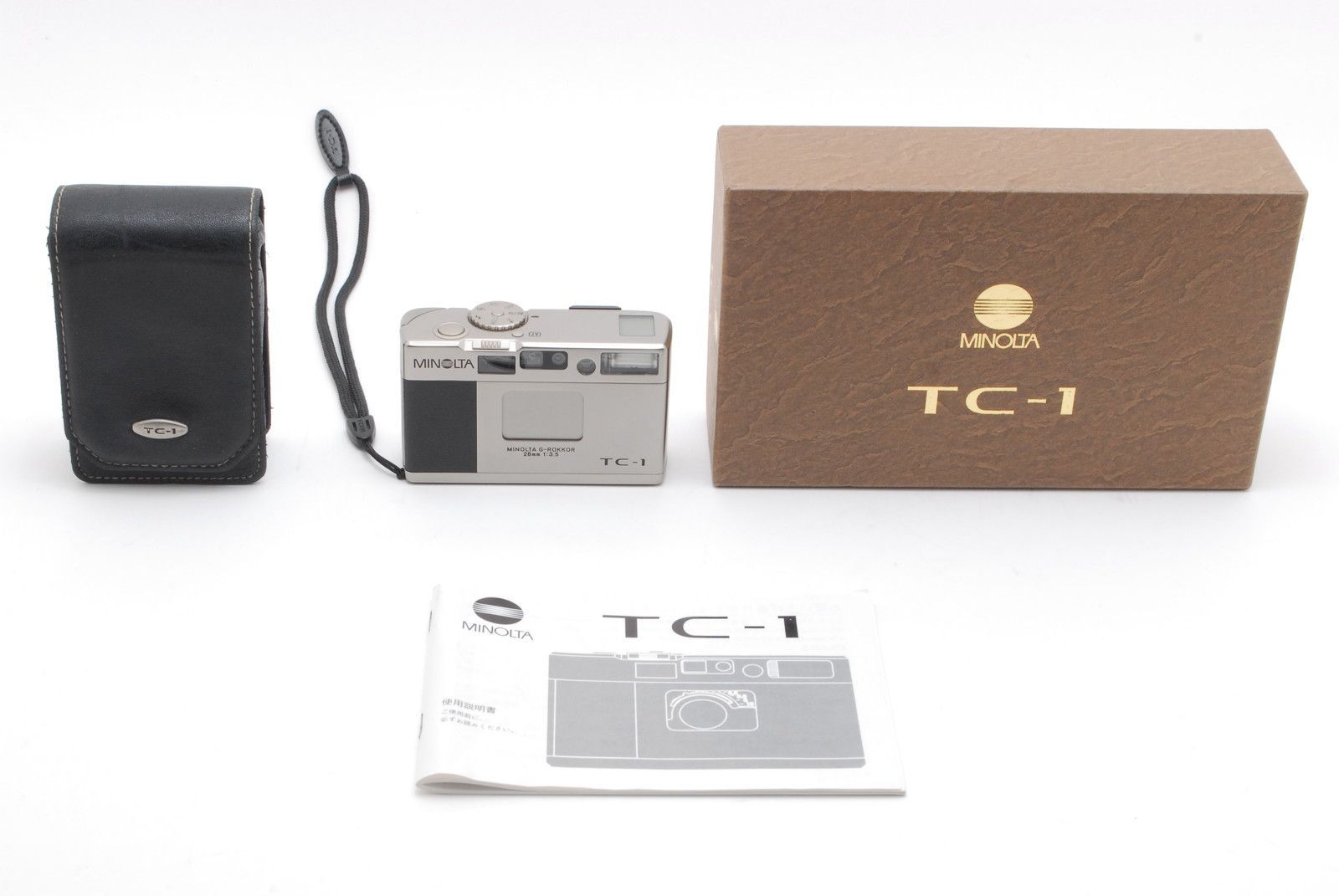 超美品】ミノルタ コンパクト フィルム カメラ Minolta TC-1 Point