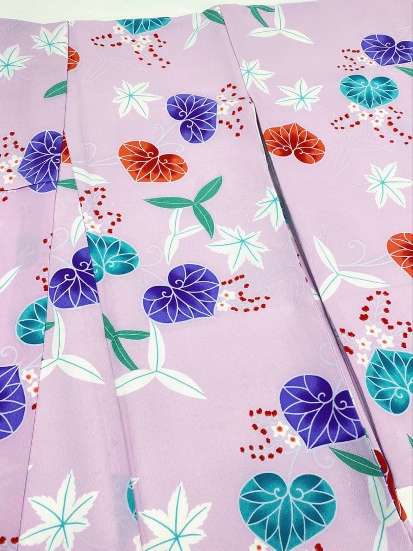 二尺袖 ポリエステル着物 袴用 MOP 497