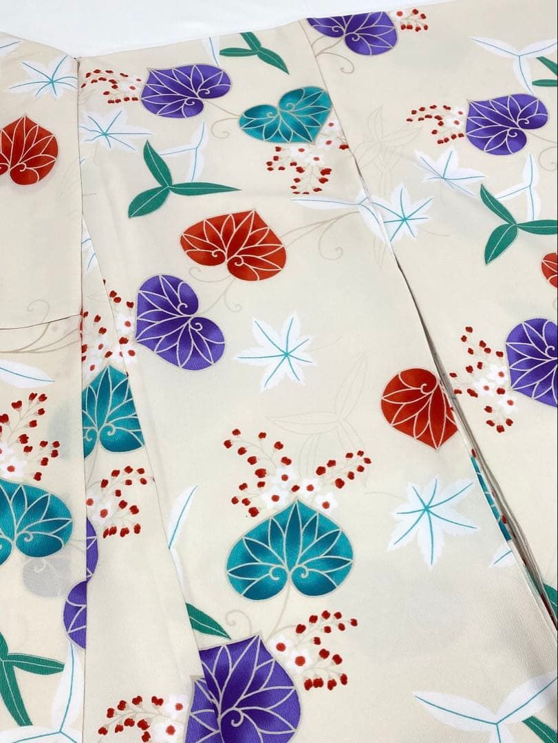 二尺袖 ポリエステル着物 袴用 MOP 498