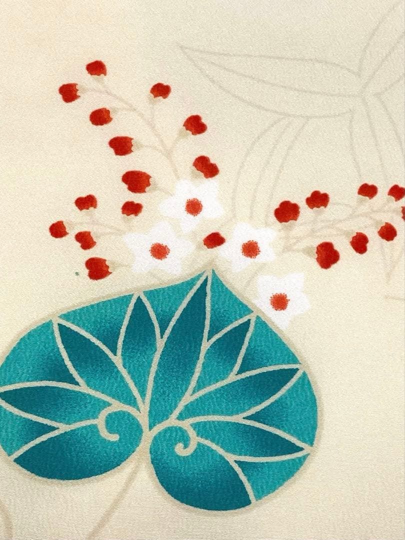  二尺袖 ポリエステル着物 袴用 MOP 498 振袖 着物