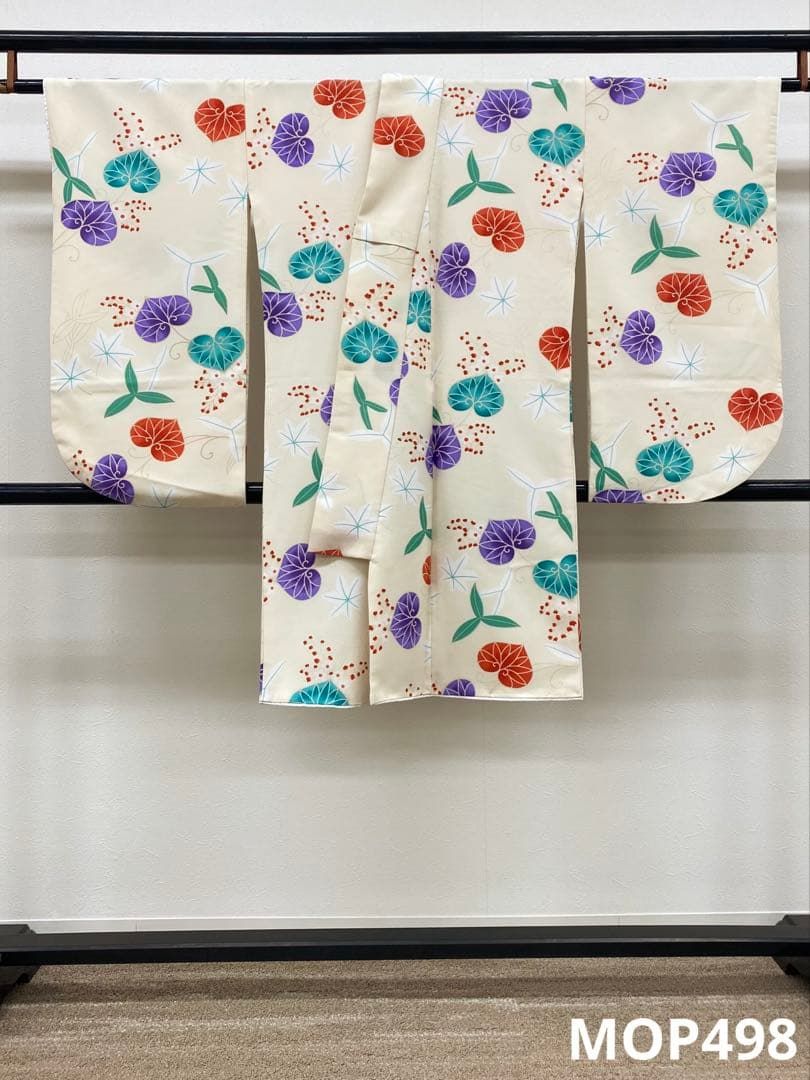 二尺袖 ポリエステル着物 袴用 MOP 498