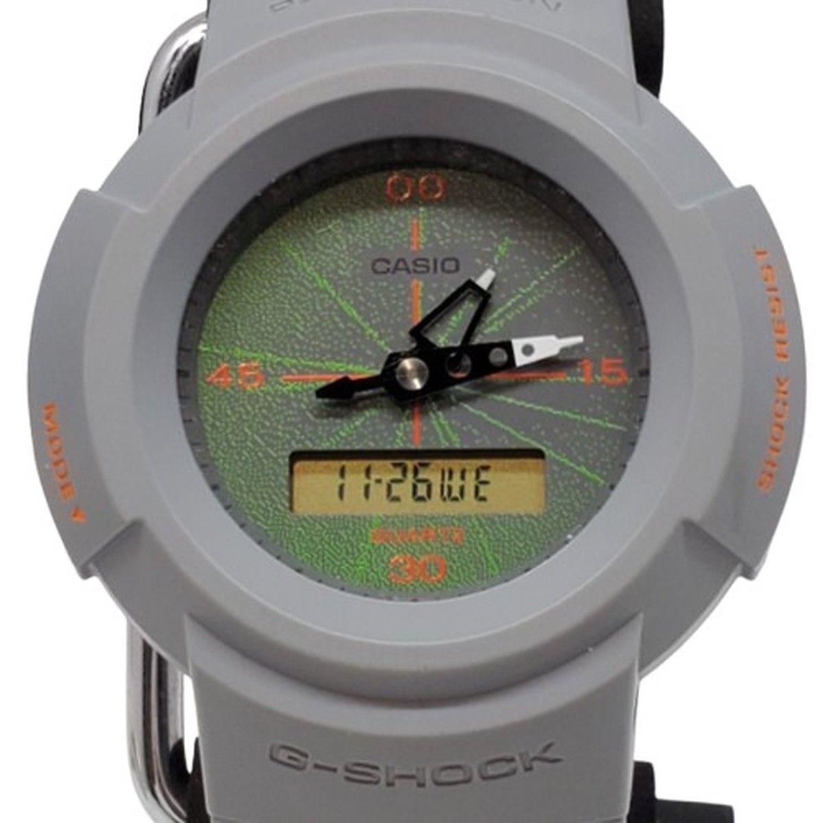 G-SHOCK ジーショック CASIO カシオ 腕時計 AW-500MNT-8A ラウンドフェイス アナデジ デジアナ グレー クォーツ 2021年6月発売