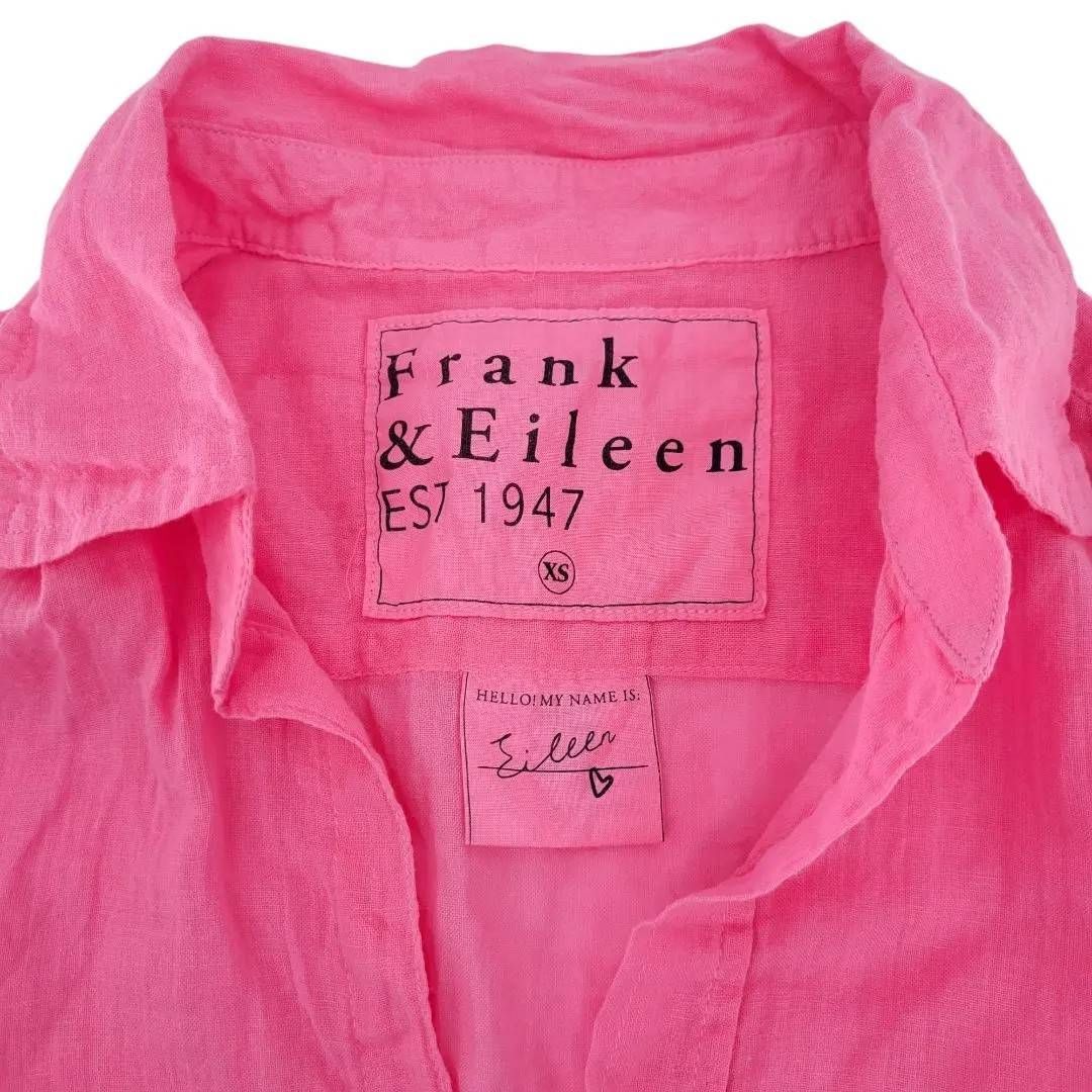 美品】フランクアンドアイリーン スキッパーシャツ アイリーンモデル