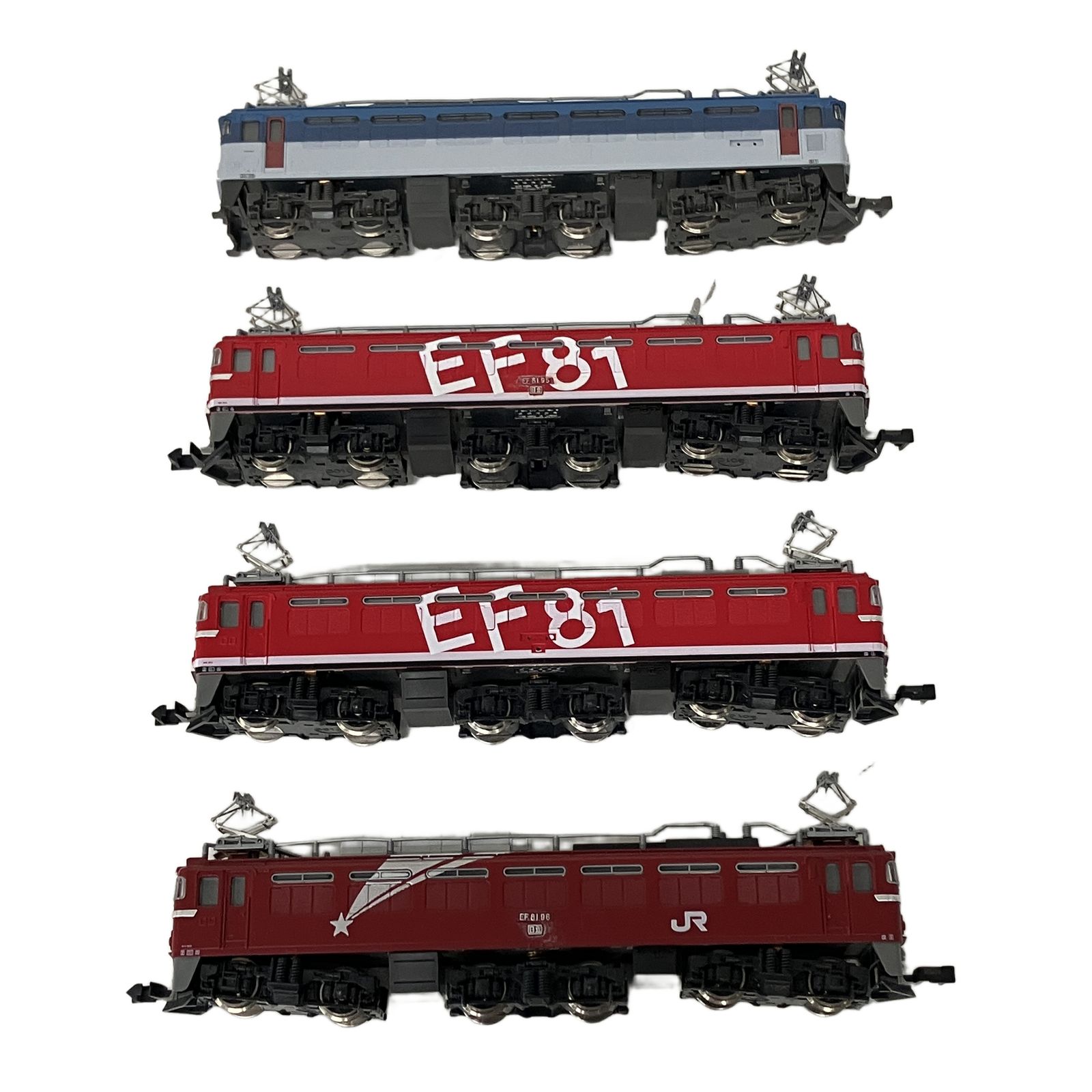 KATO 3010 2 EF 81 95 レインボー その他おまとめ 計4両セット Nゲージ 鉄道模型 カトー