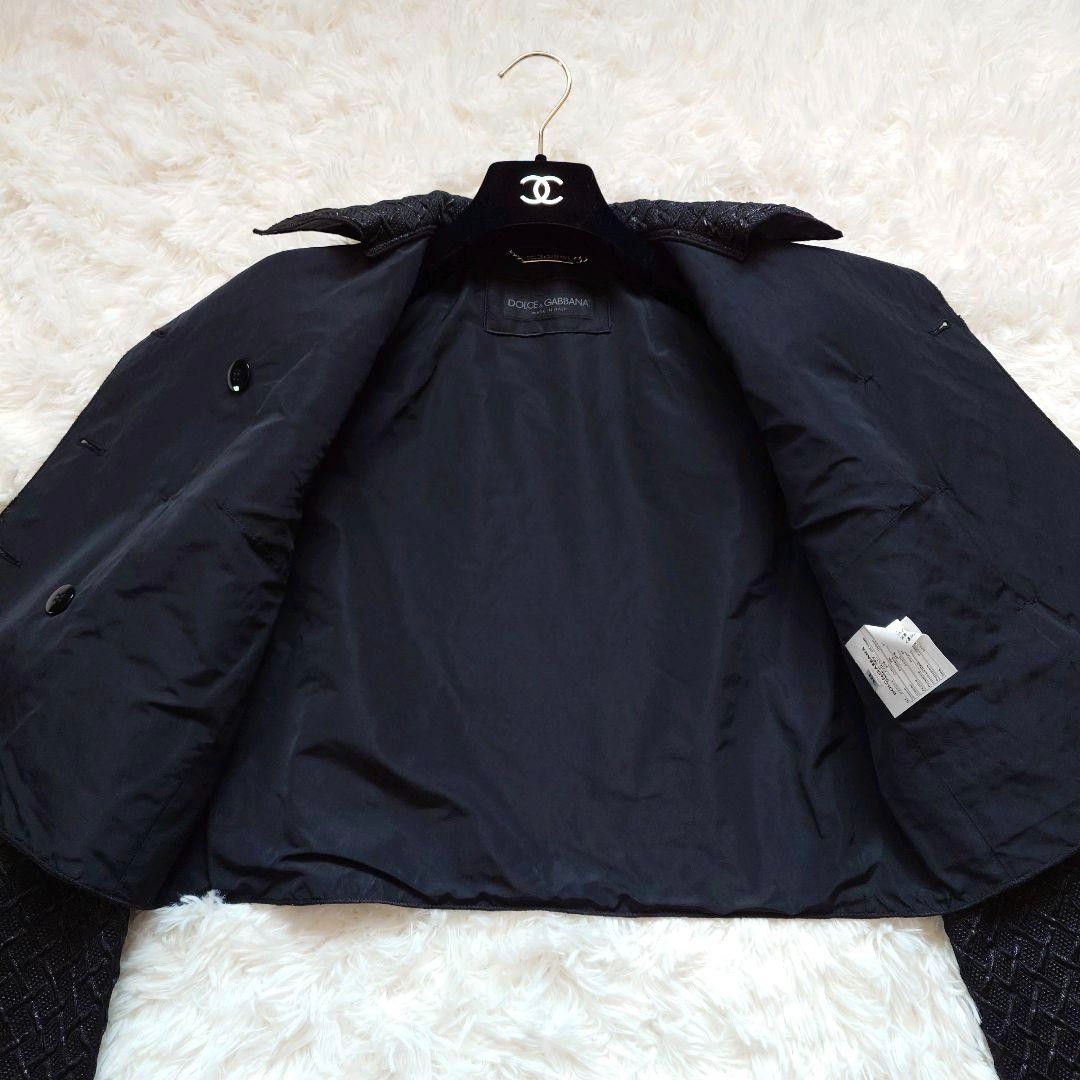 希少 美品 ドルチェ&ガッバーナ ジャガード セットアップ フォーマル