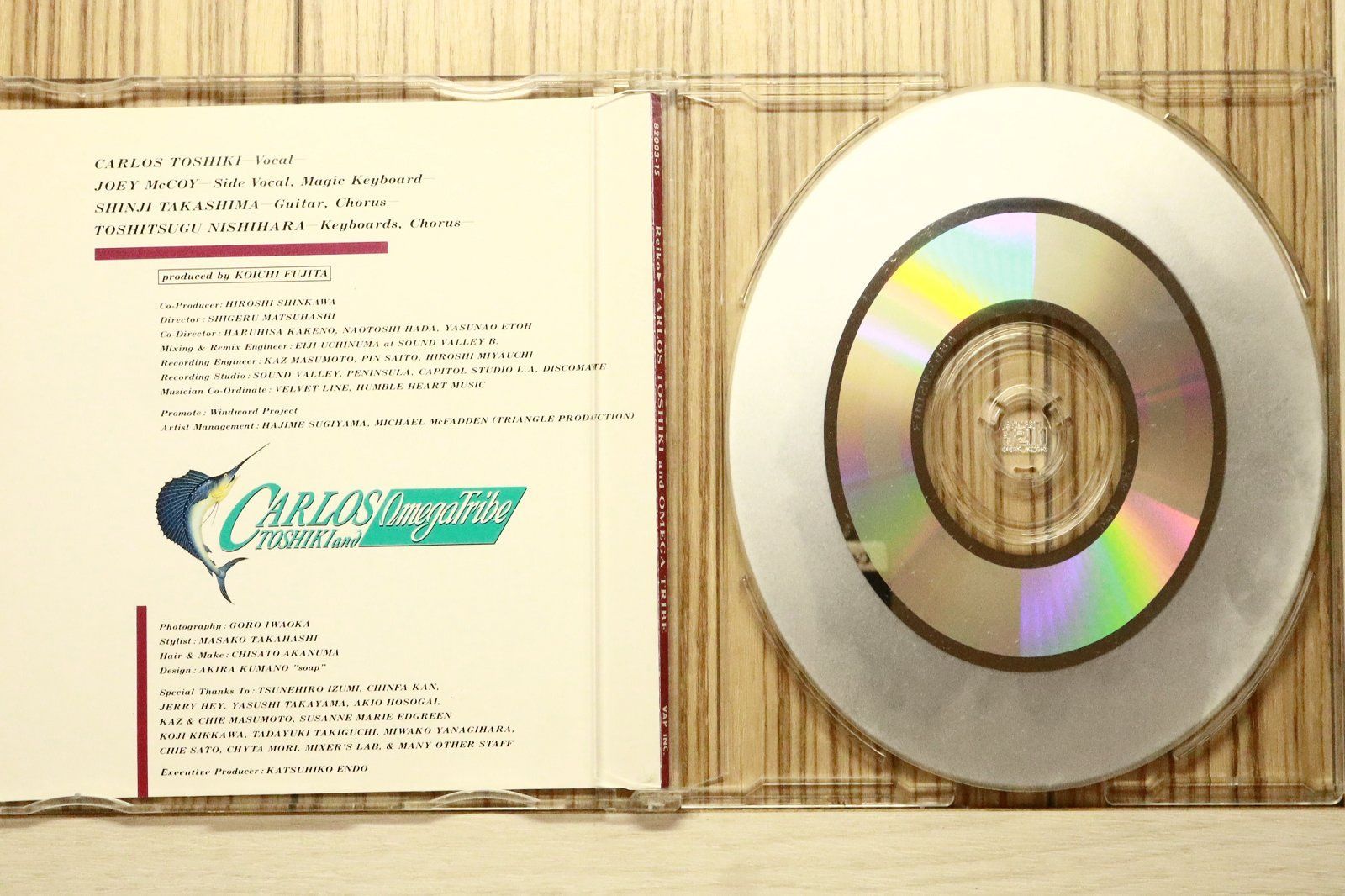 国内盤CD☆カルロス・トシキ＆オメガドライブ/□ REIKO 【8200315