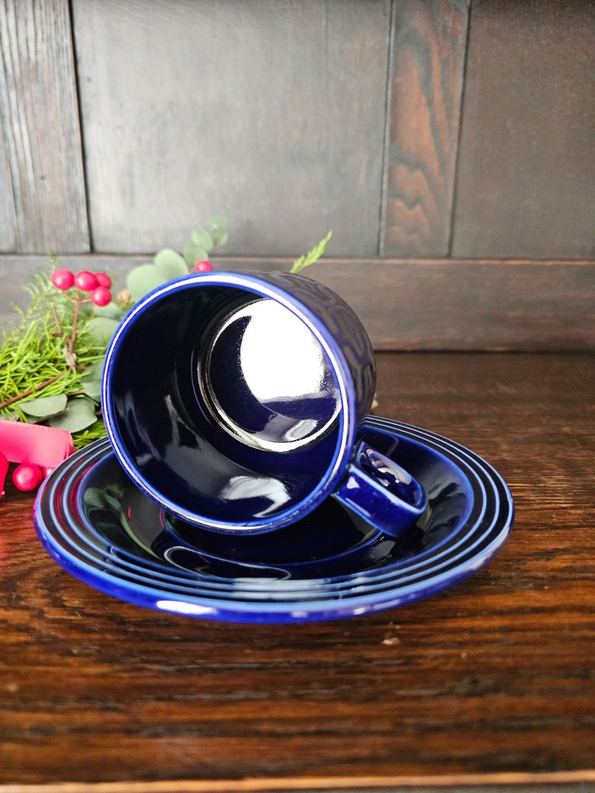  HORNSEA ホーンジー HEIRLOOM トリオ カップ ソーサー コーヒー ティーカップ