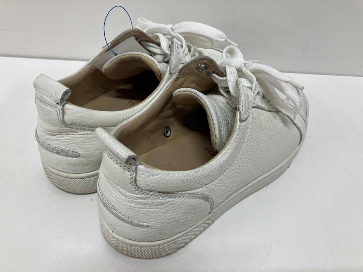 Christian Louboutin クリスチャンルブタン スニーカー ラントゥロー フラット 1180255 39 ホワイト