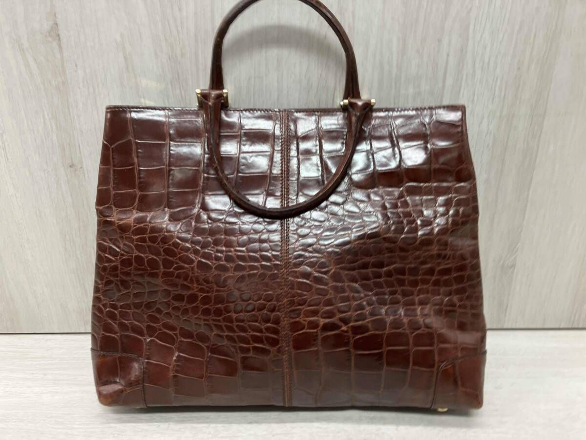 BALLY トートバッグ ブラウン