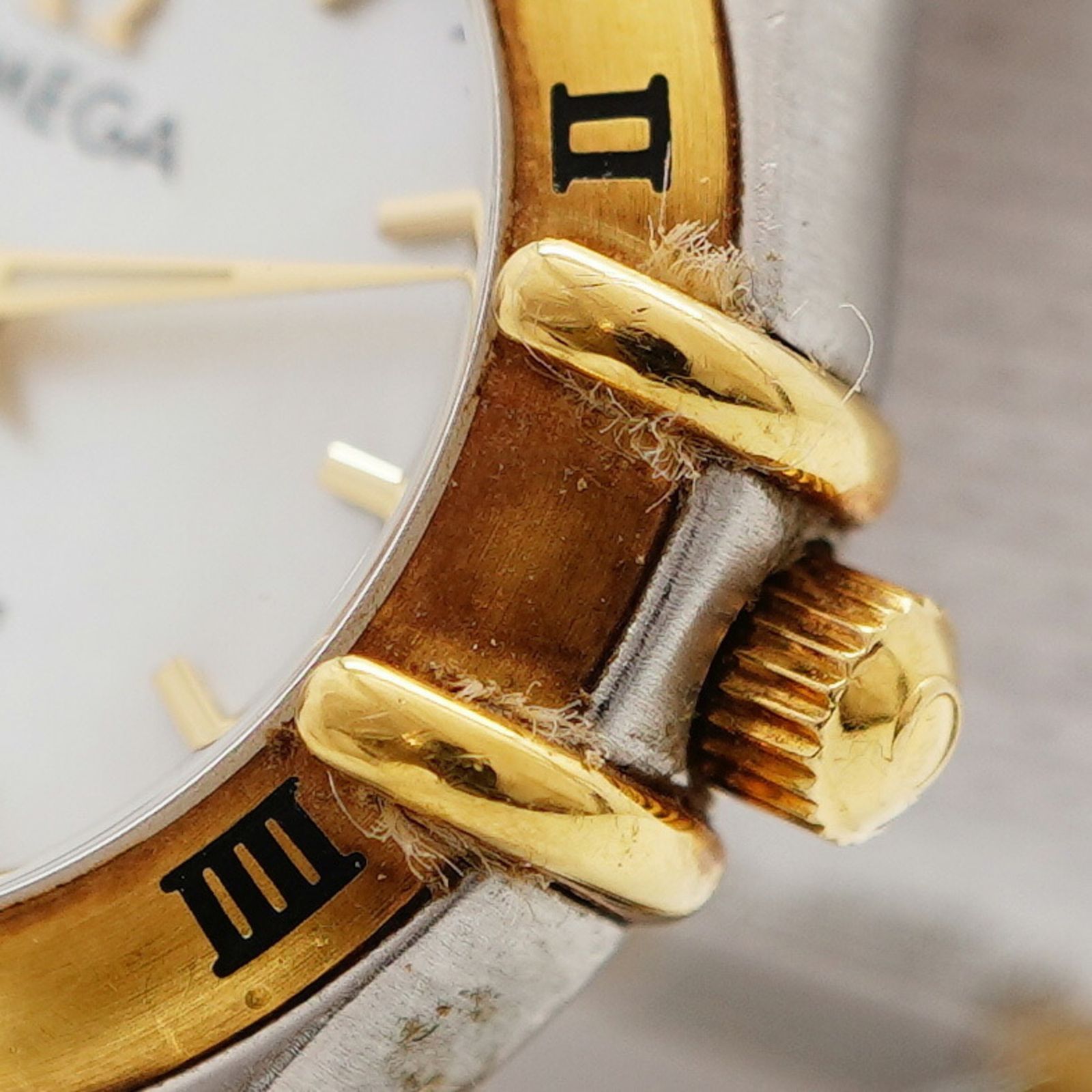 オメガ コンステレーション 1362.70 白文字盤腕時計 レディース - メルカリ