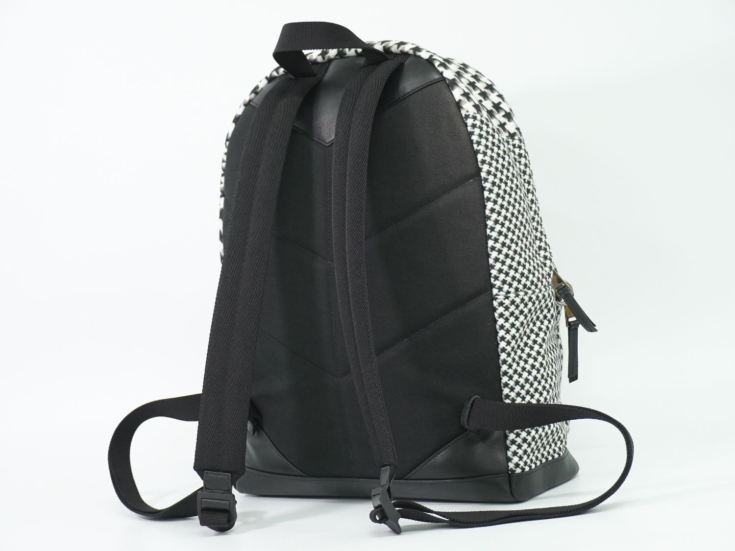 本物 ジミーチュウ JIMMY CHOO ウィルマー ハウンドトゥース リュック