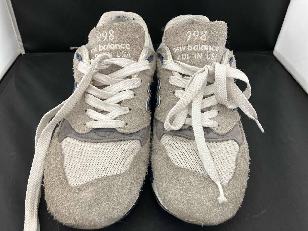 new balance スニーカー U998TA サイズ27.5cm サイズ グレー ネイビー