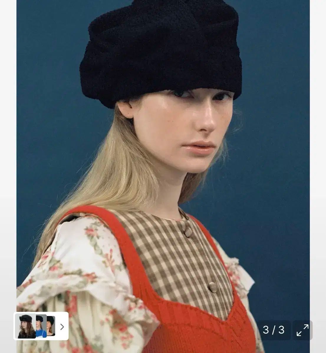 AWESOME NEEDS オーサムニーズ ターバンハット ハット リボンSSブラック