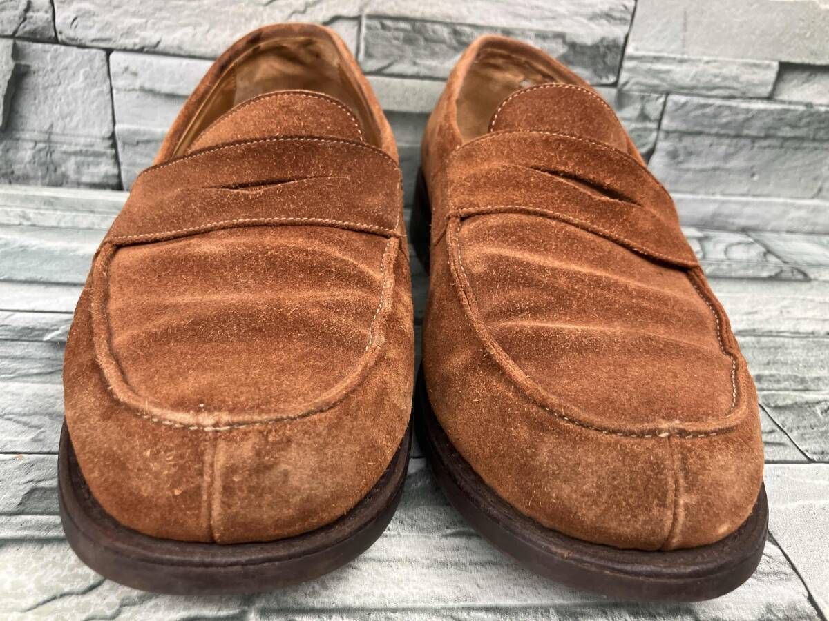 PARABOOT パラブーツ／ローファー／スウェード／BRW／26cm Paraboot