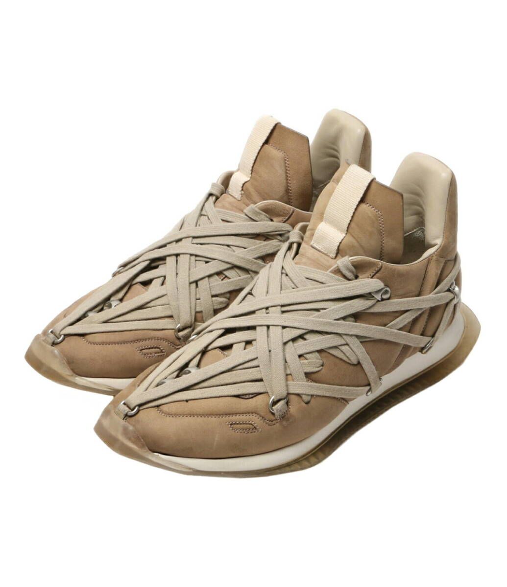 20 AW Rick Owens MAXIMAL RUNNER サイズ41 ベージュ系 リックオウエンス