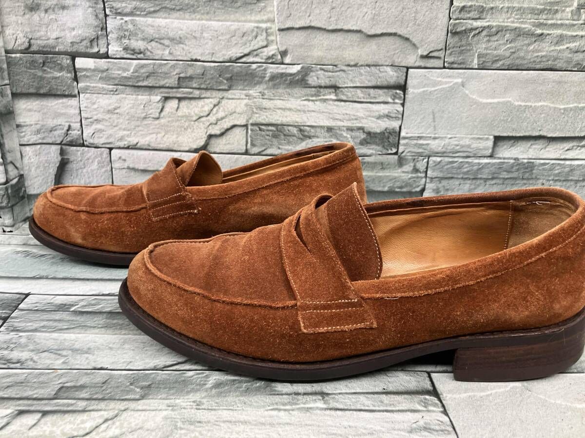 PARABOOT パラブーツ／ローファー／スウェード／BRW／26cm Paraboot
