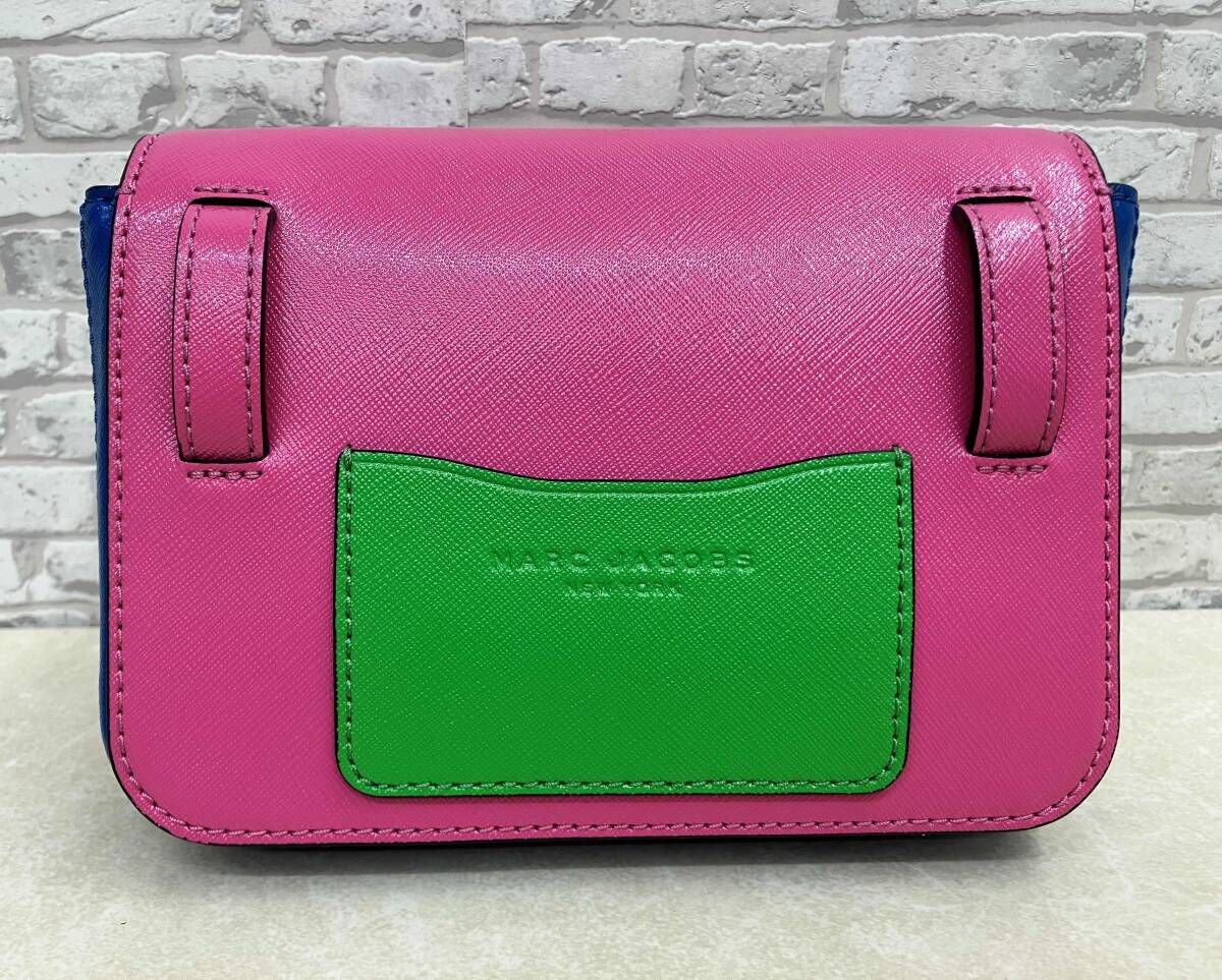 MARC JACOBS マークジェイコブス HIP SHOT P_TL_1147 m 0013613 ショルダーバッグ レディース鞄 ピンク×ブルー