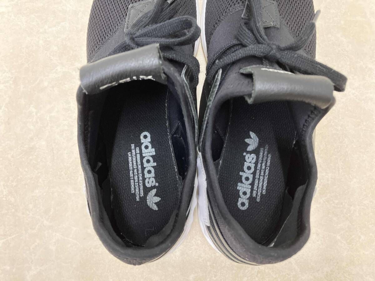 adidas アディダス ZX FLUX PLUS S75932 スニーカー 27cm ブラック