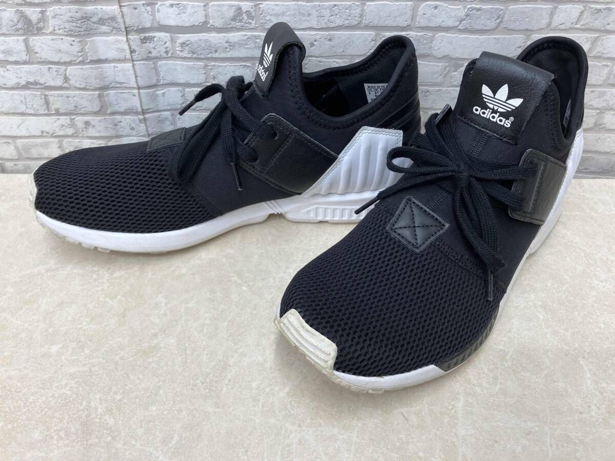 adidas アディダス ZX FLUX PLUS S75932 スニーカー 27cm ブラック