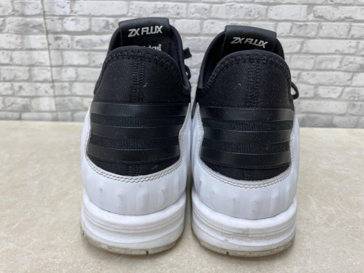 adidas アディダス ZX FLUX PLUS S75932 スニーカー 27cm ブラック