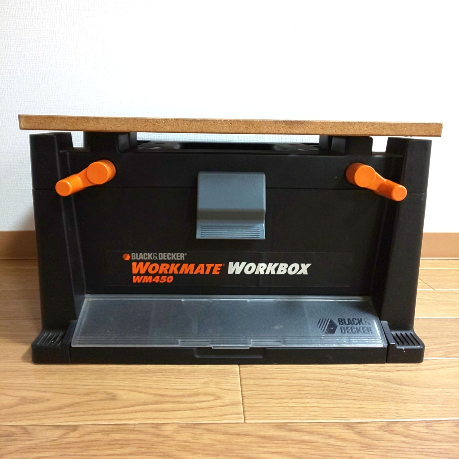 1330 BLACK＆DECKER WM 450 ワークボックス WORKMATE WORK BOX 作業台 ワークベンチ 工具箱 バイス DIY