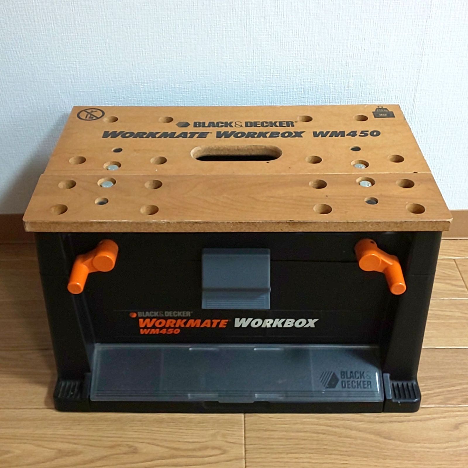 1330 BLACK＆DECKER WM 450 ワークボックス WORKMATE WORK BOX 作業台 ワークベンチ 工具箱 バイス DIY